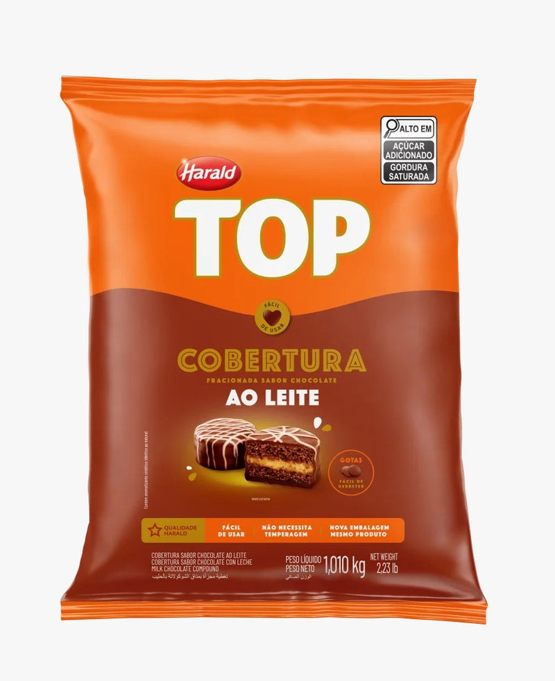 Cobertura TOP Ao Leite em Gotas 1,01kg