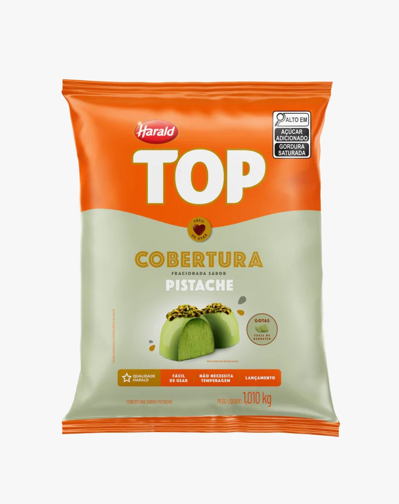 Cobertura TOP Pistache em Gotas 1,01kg