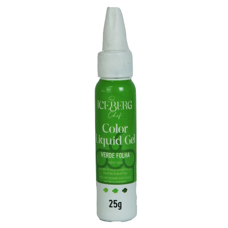 Corante Líquido Gel Iceberg - 25 ml / Corante alimentos unidade