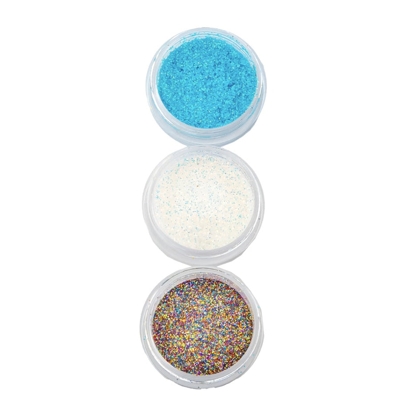 Glitter para Maquiagem POPPER - Kit 3und